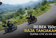 Motor Bebek 150 cc untuk Touring, Mana yang Paling Bertenaga di Tanjakan?