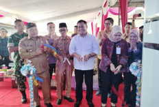 Bupati Banyuasin Resmikan Relokasi Kantor Kas Pulau Rimau Bank Sumsel Babel Cabang Pangkalan Balai 