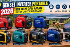 7 Genset Inverter Portable 2026, Irit BBM dan Aman untuk Laptop hingga HP