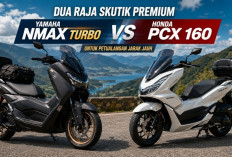 Dua Raja Skutik Premium, Yamaha NMAX Turbo vs Honda PCX 160 untuk Petualangan Jarak Jauh