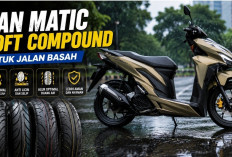 Cari Ban Motor Matic Soft Compound? Ini 7 Pilihan Terbaik dengan Grip Maksimal di Jalan Basah