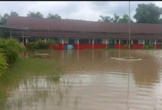 Gedung SDN Air Kumbang Tergenang Banjir