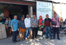 Talang Kelapa Perkuat Kolaborasi Lingkungan, Camat Salinan Audiensi Bersama Direktur Bank Sampah Indonesia
