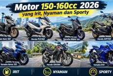 7 Pilihan Motor 150-160cc 2026 yang Irit, Nyaman dan Sporty