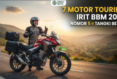 Bikin Dompet Aman! 7 Motor Touring Irit BBM 2026, Nomor 5 Punya Tangki Besar