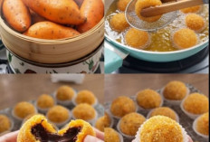 Bola Ubi Coklat Lumer Jadi Camilan Favorit Jelang Lebaran, Tradisional Rasa Kekinian