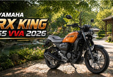 Legenda Bangkit! Yamaha RX King 155 VVA 2026 Usung Mesin 155cc 4-Tak Injeksi yang Lebih Buas