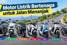 7 Motor Listrik Bertenaga untuk Jalan Menanjak, Cocok Dipakai Sehari-hari