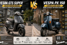 Vespa GTS Super vs Vespa PX 150: Duel Skuter Premium Modern dan Legenda Klasik, Mana Pilihan Terbaik?