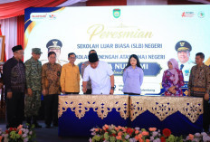 Resmikan SMA dan SLB Negeri Hayza Nur Ilmi, Herman Deru Targetkan Jadi Sekolah Favorit dan Unggulan Sumsel