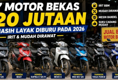 7 Motor Bekas 20 Jutaan yang Masih Layak Diburu pada 2026, Irit dan Mudah Dirawat