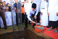 Wagub Sumsel Letakkan Batu Pertama Masjid Baitul Huda OKU Timur