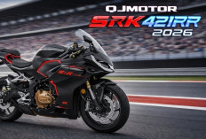 Desainnya Mirip Motor Balap! QJMotor SRK421RR 2026 Siap Bikin Sportbike Jepang Ketar-Ketir
