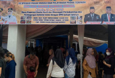 Pasar Murah di Pulau Harapan Disambut Antusias Warga, Camat Sembawa Hadir Tinjau Langsung