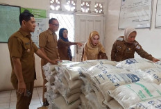 Camat Talang Kelapa Monitoring Penyaluran Bantuan Pangan, Pastikan Tepat Sasaran