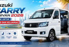 Carry Minivan 2026 Makin Futuristis! Kabin Lapang, Pintu Geser Lebar, Cocok untuk Bisnis dan Keluarga