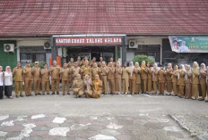 Apel Pagi Rutin, Camat Talang Kelapa Tekankan Disiplin dan Sinergi Kerja