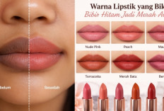 Bibir Hitam? Ini Warna Lipstik yang Bisa Bikin Bibir Tampak Merah Alami