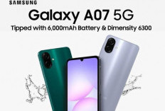 Samsung Electronics Perkenalkan Galaxy A07 5G, Ponsel Entry-Level dengan Baterai Jumbo dan Fitur Modern