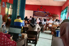 Pendampingan Penulisan  E-Ijazah Dilaksanakan di Kecamatan Betung