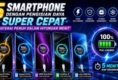 5 Smartphone dengan Pengisian Daya Super Cepat, Baterai Penuh dalam Hitungan Menit