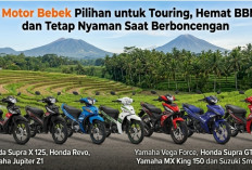 7 Motor Bebek Pilihan untuk Touring, Hemat BBM dan Tetap Nyaman Saat Berboncengan