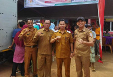 Gerakan Pangan Murah & Layanan Prima Terpadu di Desa Lalang Sembawa, Bantu Masyarakat Sambut Idul Fitri