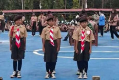  Hebat! Tim Pramuka Putra dan Putri SDN 19 Betung Juara Umum Tri Lomba Pramuka