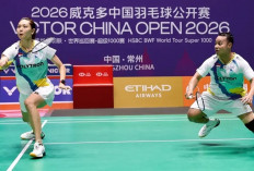 Rehan/Gloria Terhenti di 16 Besar China Open 2026, Gagal Bendung Unggulan Ketiga