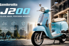 Lambretta J200 Hadir dengan Gaya Klasik Abadi, Performa Responsif dan Cocok untuk Mobilitas Harian