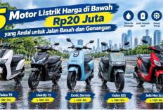 5 Motor Listrik Harga di Bawah Rp20 Juta yang Andal untuk Jalan Basah dan Genangan