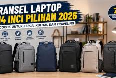 7 Ransel Laptop 14 Inci Pilihan 2026, Cocok untuk Kerja, Kuliah, dan Traveling