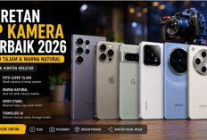 Deretan HP Kamera Terbaik 2026, Foto Tajam dan Warna Natural untuk Konten Kreator