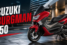 Intip Spesifikasi Suzuki Burgman 150, Motor Maxi Premium yang Nyaman untuk Touring dan Harian