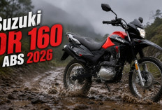 Motor Trail Baru! Suzuki DR 160 ABS 2026 Hadir dengan Mesin 162 cc dan Fitur Modern