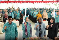 Feby Herman Deru Evaluasi Program PKK dan Dorong Perlindungan Karya Lokal di Muara Enim