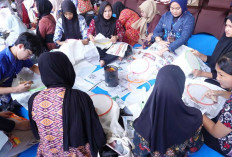 Feby Herman Deru Dorong Kebangkitan Batik Khas Sumsel Lewat Pelatihan Seni Membatik Era Baru