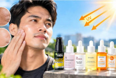 Sering Terpapar Matahari Bikin Wajah Pria Kusam? Ini 7 Serum yang Bisa Jadi Pilihan!v