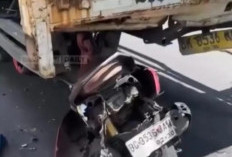 Tragedi di Jalintim Banyuasin, Begini Kronologi Mahasiswa Terjepit Truk