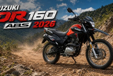 Suzuki DR 160 ABS 2026 Siap Ramaikan Pasar Motor Trail, Ini Fitur dan Spesifikasinya