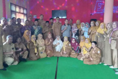 Masuki Purna Bakti, Disdikbud Banyuasin Lepas 1 Pengawas dan 4 KS di Banyuasin III