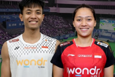 Malaysia Super 100: Nawaf/Indah Lolos ke Semifinal Usai Taklukkan Ganda Campuran Korea
