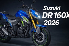 Desain Suzuki DR 160X 2026 Makin Agresif, Siap Taklukkan Aspal dan Tanah!