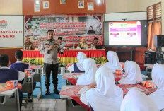 Sosialisasi Bahaya Narkotika, Miras dan Merokok  di SMPN 2 Banyuasin III