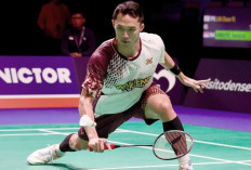 Hylo Open 2026: Jonatan Christie Lewati Perlawanan Minoru Koga, Lolos ke Babak 16 Besar