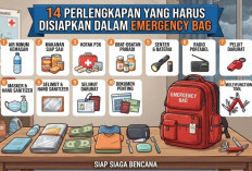 Jangan Panik Saat Bencana, Siapkan 14 Perlengkapan Penting dalam Tas Siaga