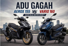 Adu Gagah Aerox 155 dan Vario 160, Siapa Raja Skutik Sport?