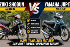 Suzuki Shogun vs Yamaha Jupiter Seken, Mana yang Lebih Irit BBM dan Awet Dipakai Bertahun-tahun?