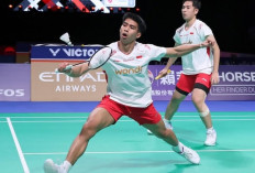 Hasil Thomas Cup Finals 2026: Sabar/Reza Menang, Indonesia Samakan Kedudukan 1-1 atas Thailand 