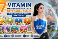 Cuaca Panas dan Polusi? Ini 7 Vitamin yang Bisa Membantu Menjaga Daya Tahan Tubuh